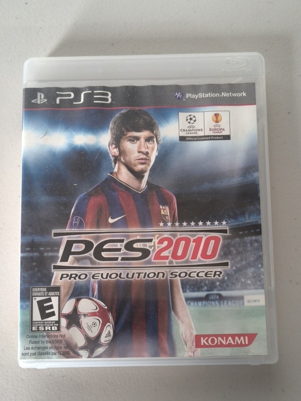PES 2010 Pro Evolution Soccer - PlayStation 3 (Blue/Red)